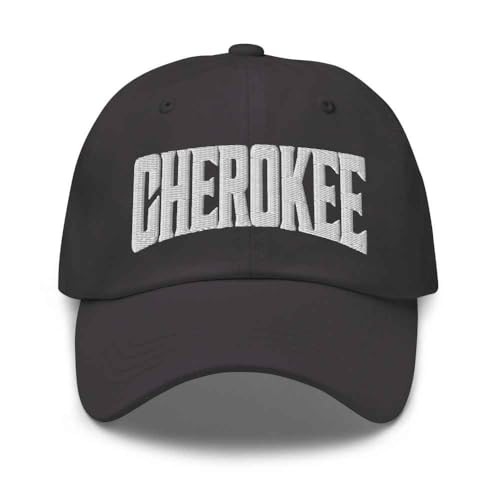 Cherokee Baseball Cap Cherokee Dad Hat North Carolina NC Hat Embroidered Souvenir