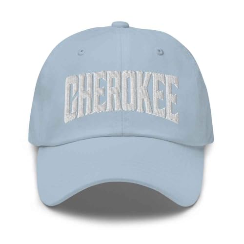 Cherokee Baseball Cap Cherokee Dad Hat North Carolina NC Hat Embroidered Souvenir