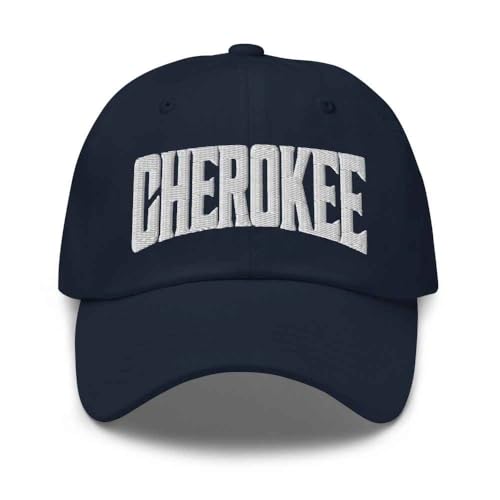 Cherokee Baseball Cap Cherokee Dad Hat North Carolina NC Hat Embroidered Souvenir