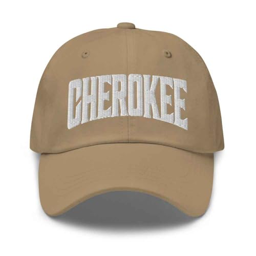 Cherokee Baseball Cap Cherokee Dad Hat North Carolina NC Hat Embroidered Souvenir