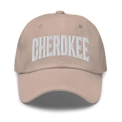 Cherokee Baseball Cap Cherokee Dad Hat North Carolina NC Hat Embroidered Souvenir