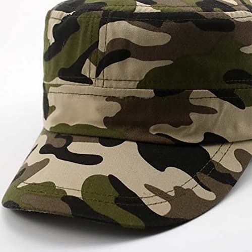 XYIYI Unisex Cotton Basic Cadet Army Cap Everyday Military Style Hat