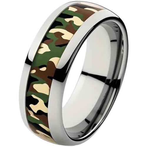 Jude Jewelers 6mm Stainless Steel Camouflage Wedding Band Anniversary Statement Promise Biker Ring