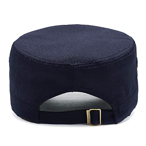 XYIYI Unisex Cotton Basic Cadet Army Cap Everyday Military Style Hat