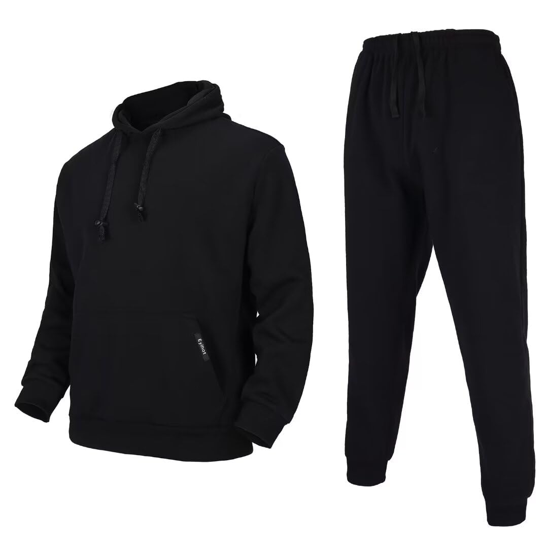 AKsit Men's Sweatsuit 2 Piece Hoodie Tracksuit Set Fashion Activewear Set