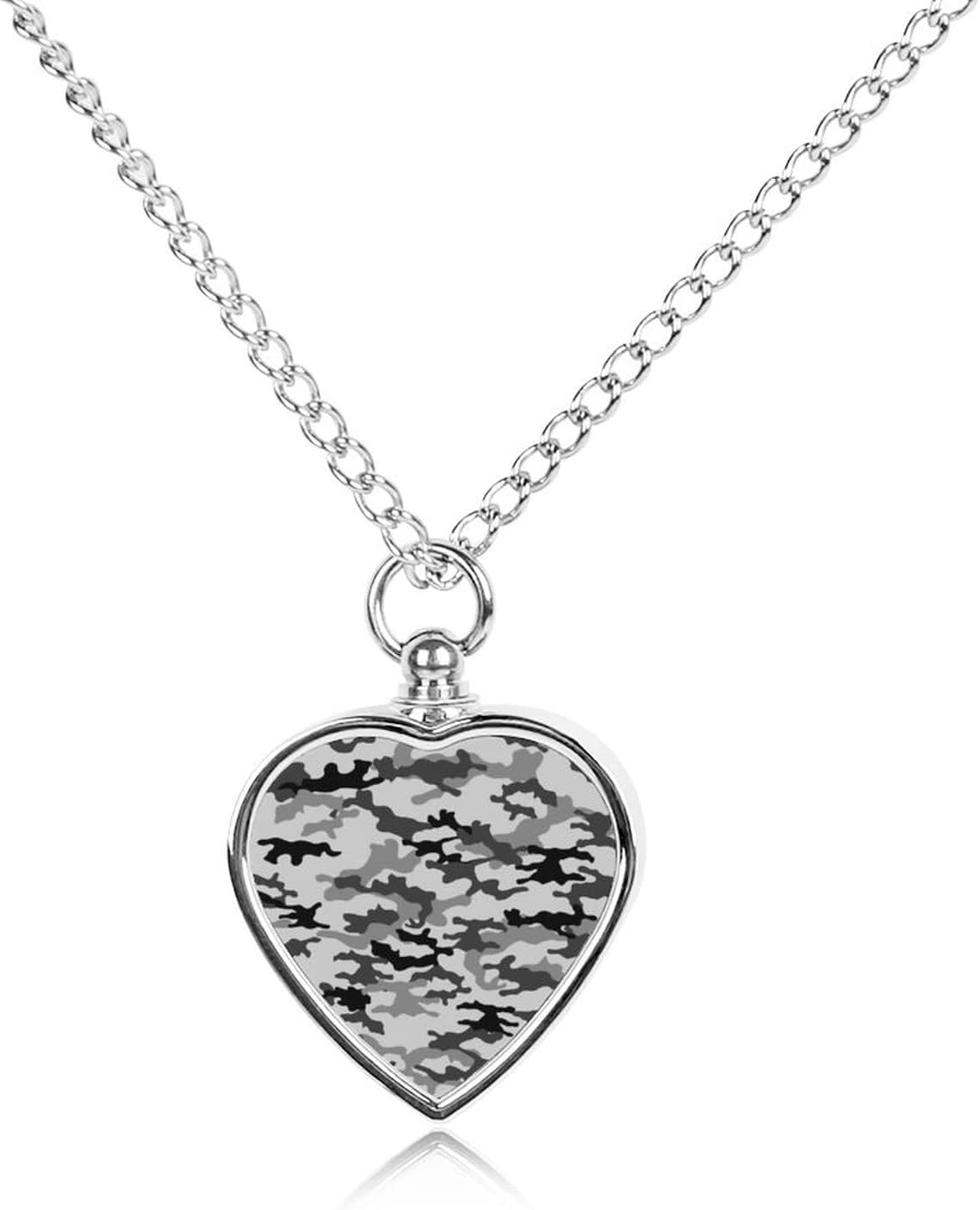 Oyihfvs Pet Urn Necklace Pendant Jewelry, Keepsake Memorial Necklace for Men Women Gift, Alloy Dog Necklace Keychain Tag