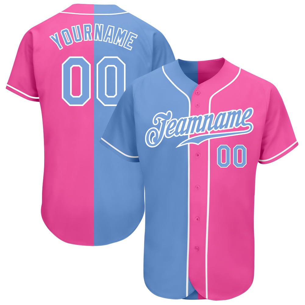 Custom Baseball Jerseys Men Women Youth Boys Personalized Softball Shirts Stitched Button Down Sports Team Uniform