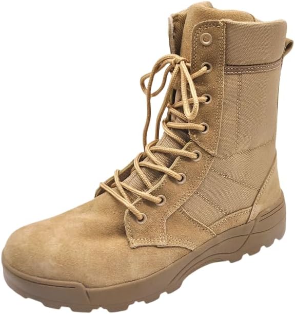 Men's Hiking Work Tactical Boots Waterproof Summer Camp Outdoor Desert Boots