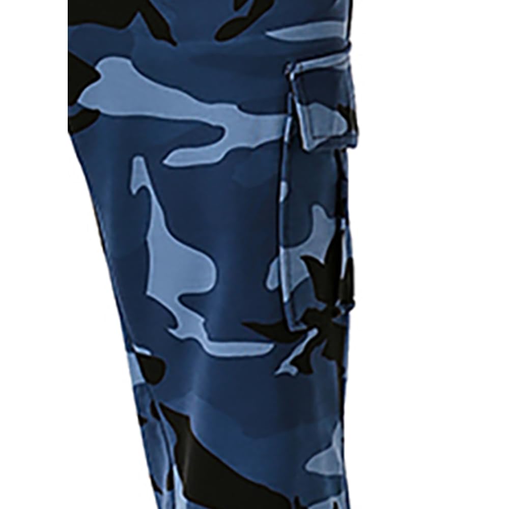 GRAJTCIN Casual Camo Joggers Sweatpants for Men Lightweight Hiking Outdoor Sweatpants Streetwear Pants for Men