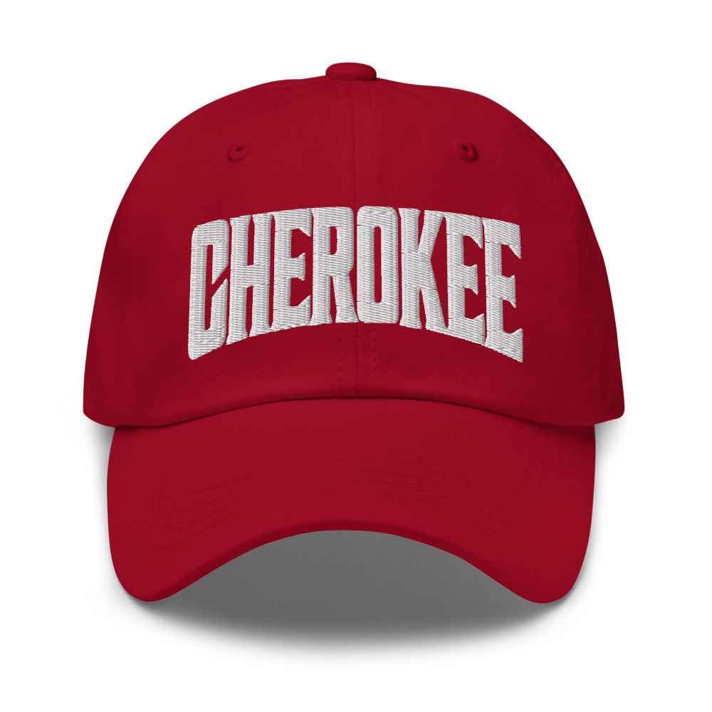 Cherokee Baseball Cap Cherokee Dad Hat North Carolina NC Hat Embroidered Souvenir