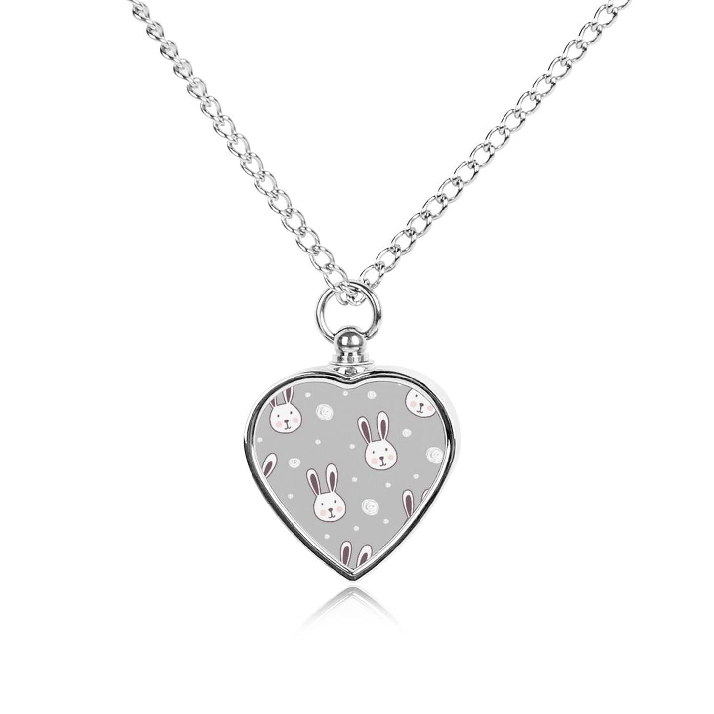 Oyihfvs Pet Urn Necklace Pendant Jewelry, Keepsake Memorial Necklace for Men Women Gift, Alloy Dog Necklace Keychain Tag