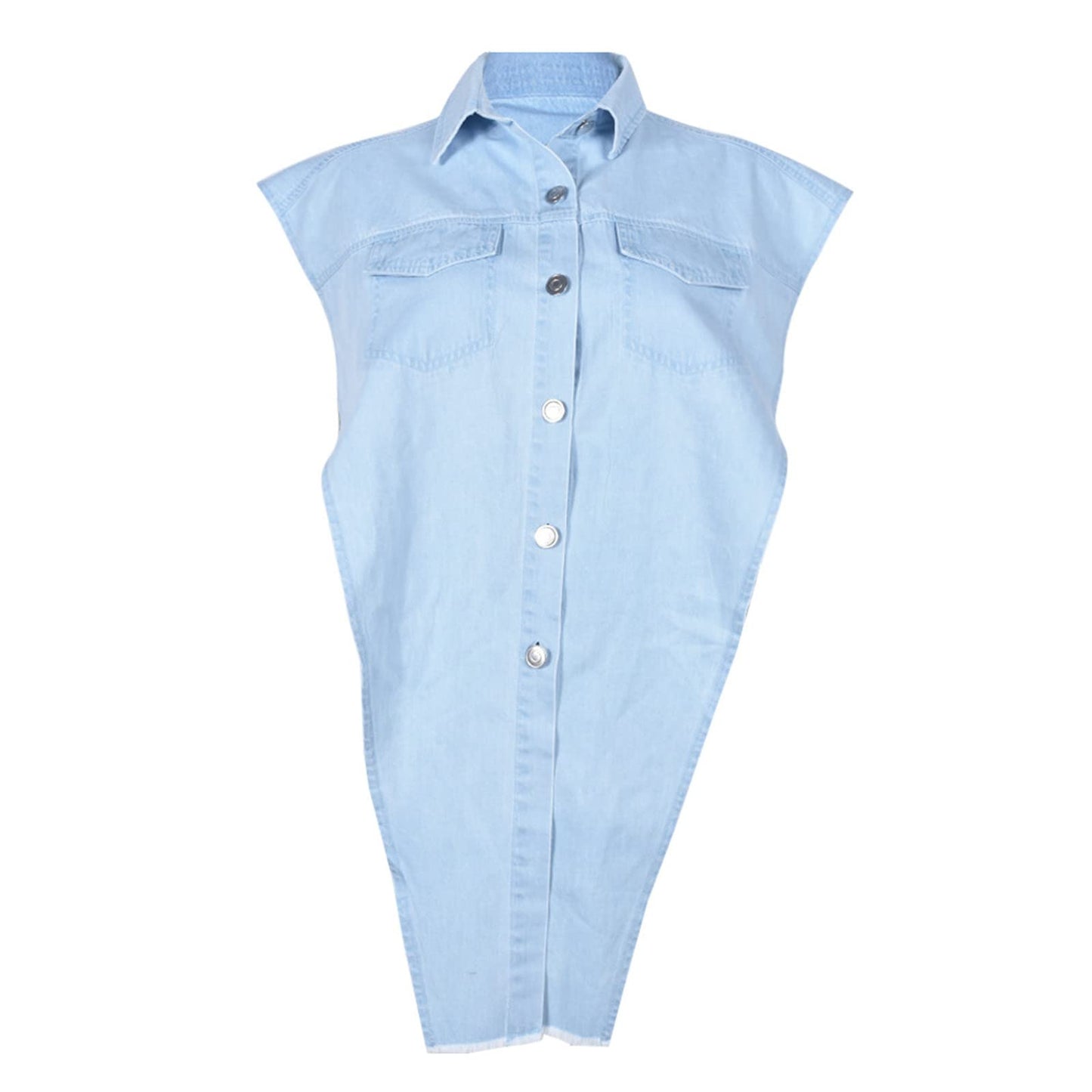 Womens Summer Cute Camo Button Down Cropped Jean Jacket Casual Lapel Outwear Denim Shirts Blouse Top