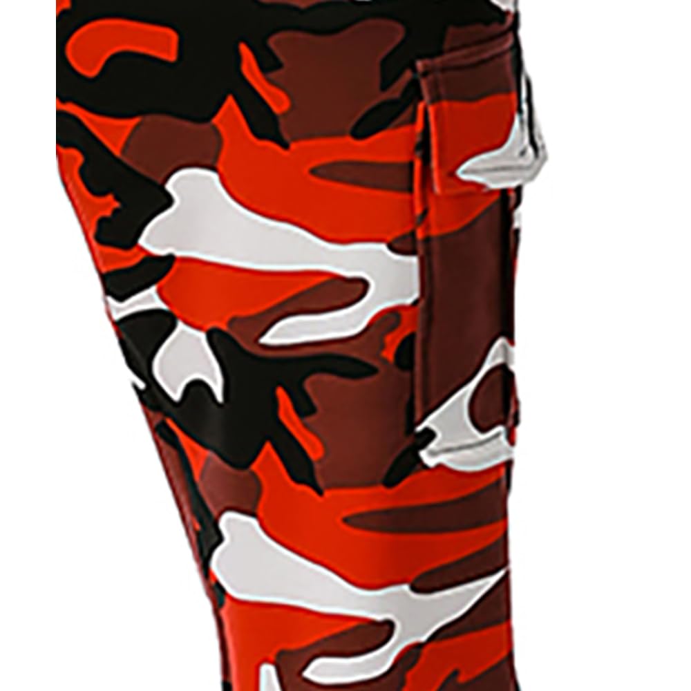 GRAJTCIN Casual Camo Joggers Sweatpants for Men Lightweight Hiking Outdoor Sweatpants Streetwear Pants for Men