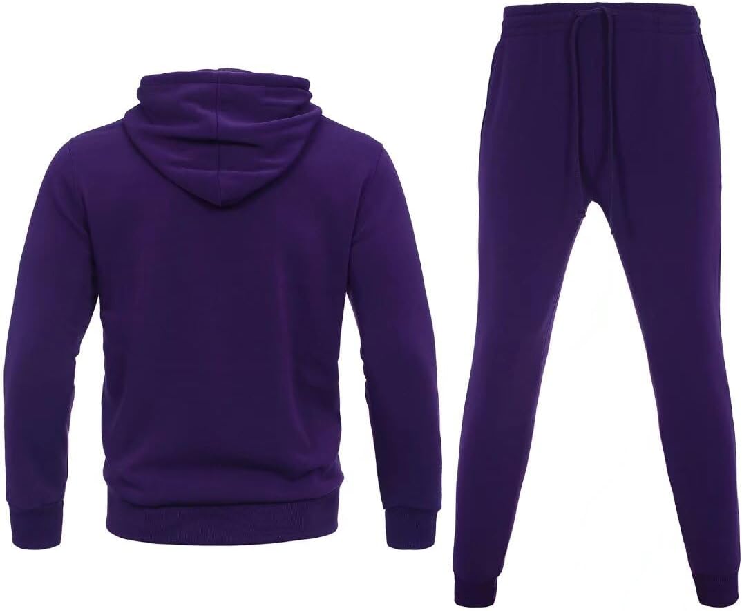 AKsit Men's Sweatsuit 2 Piece Hoodie Tracksuit Set Fashion Activewear Set