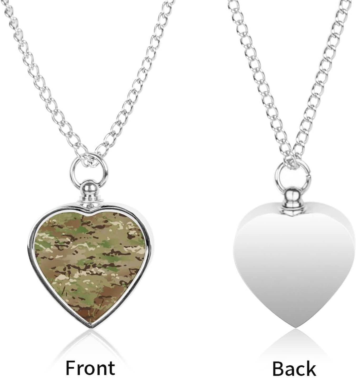 Oyihfvs Pet Urn Necklace Pendant Jewelry, Keepsake Memorial Necklace for Men Women Gift, Alloy Dog Necklace Keychain Tag