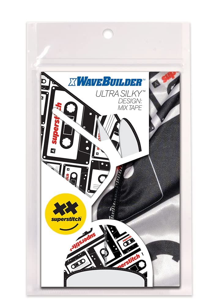 Superstitch Supersilky Ultra Silky Durag x Wavebuilder | 30+ Styles Premium Designer Durags for Men | 360 Waves |Camo Camouflage (Five Star)