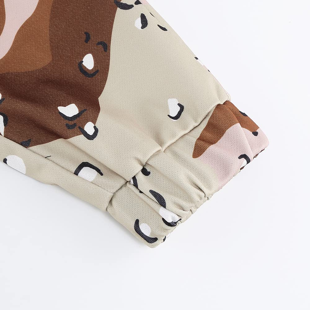 GRAJTCIN Casual Camo Joggers Sweatpants for Men Lightweight Hiking Outdoor Sweatpants Streetwear Pants for Men