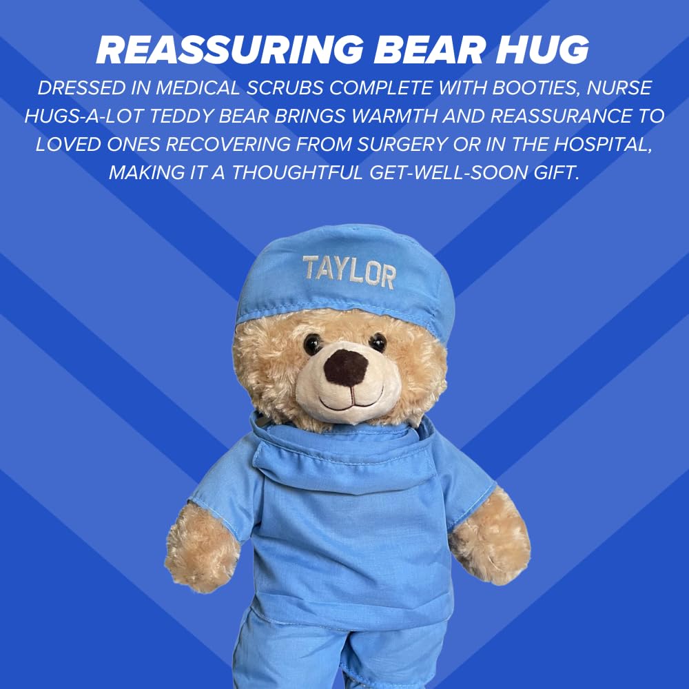 ZZZ Bears Personalized Army Teddy Bear, Gift for Boot Camp Graduates, Veterans & Comforting Loved Ones at Home During Deployment