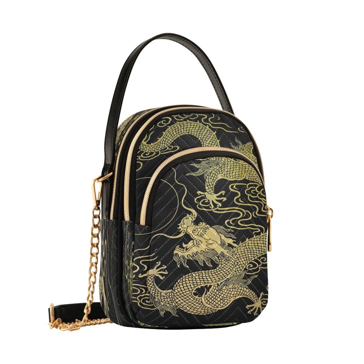 ALAZA Hipster Camouflage Army Print Crossbody Bag Small Shoulder Handbags Leather Purse for Women