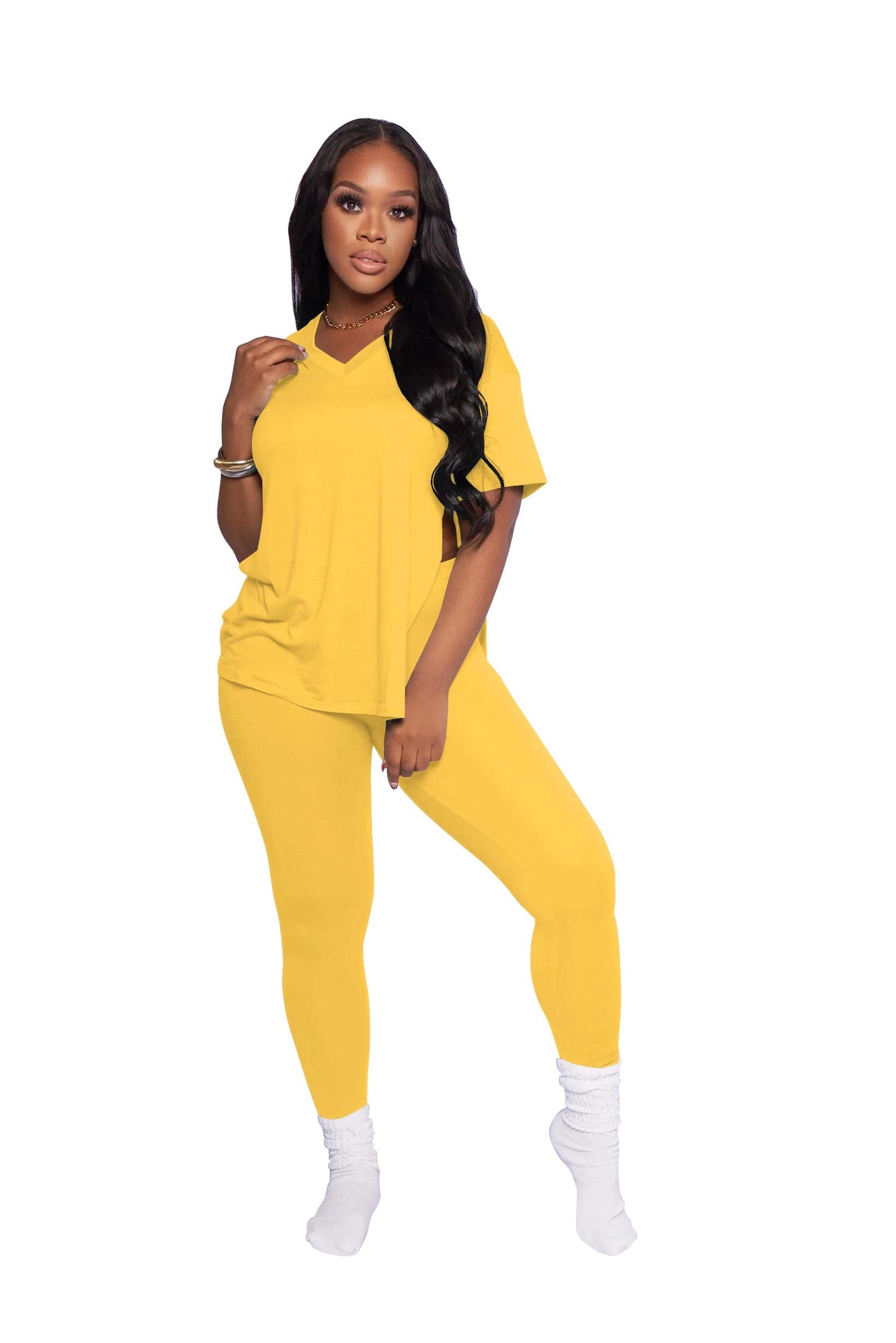 Mrskoala Lounge Sets for Women Two Piece Outfits Pullover Tops and Long Pants Tracksuit Sweatsuits