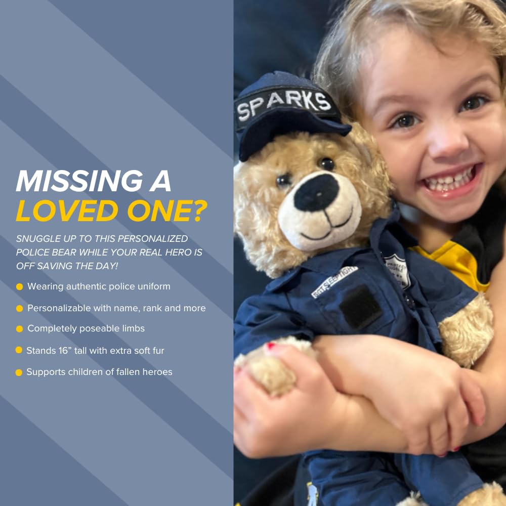 ZZZ Bears Personalized Army Teddy Bear, Gift for Boot Camp Graduates, Veterans & Comforting Loved Ones at Home During Deployment