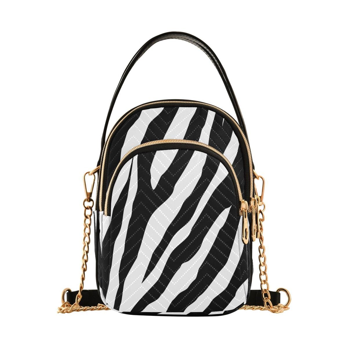 ALAZA Hipster Camouflage Army Print Crossbody Bag Small Shoulder Handbags Leather Purse for Women