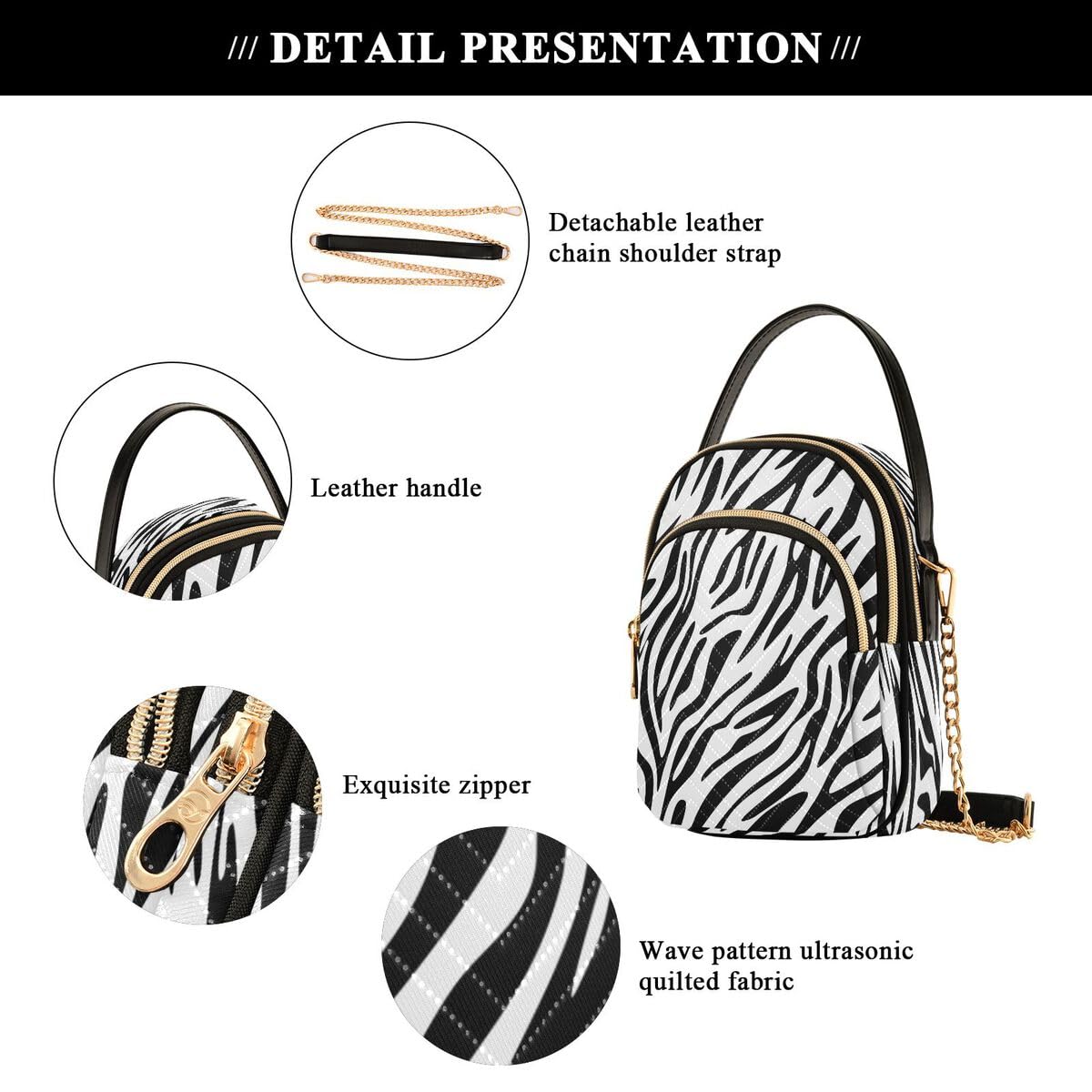 ALAZA Hipster Camouflage Army Print Crossbody Bag Small Shoulder Handbags Leather Purse for Women