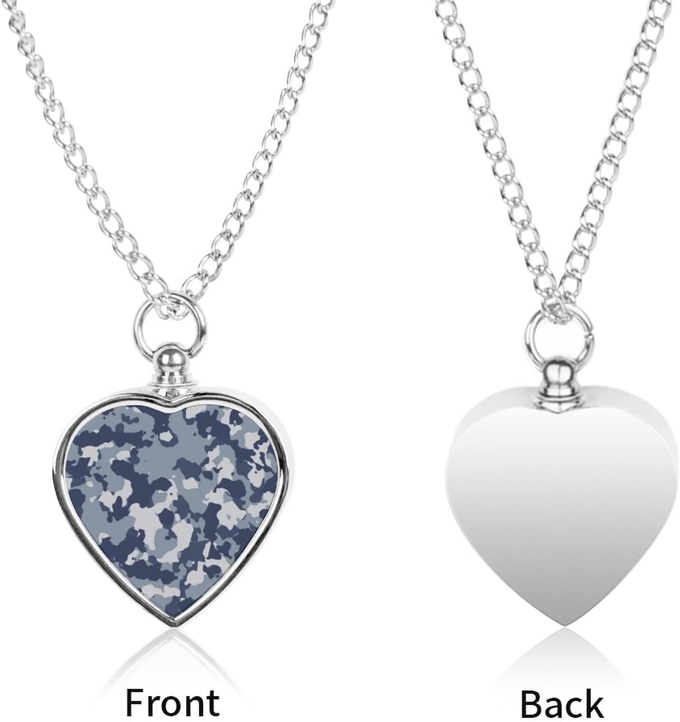 Oyihfvs Pet Urn Necklace Pendant Jewelry, Keepsake Memorial Necklace for Men Women Gift, Alloy Dog Necklace Keychain Tag