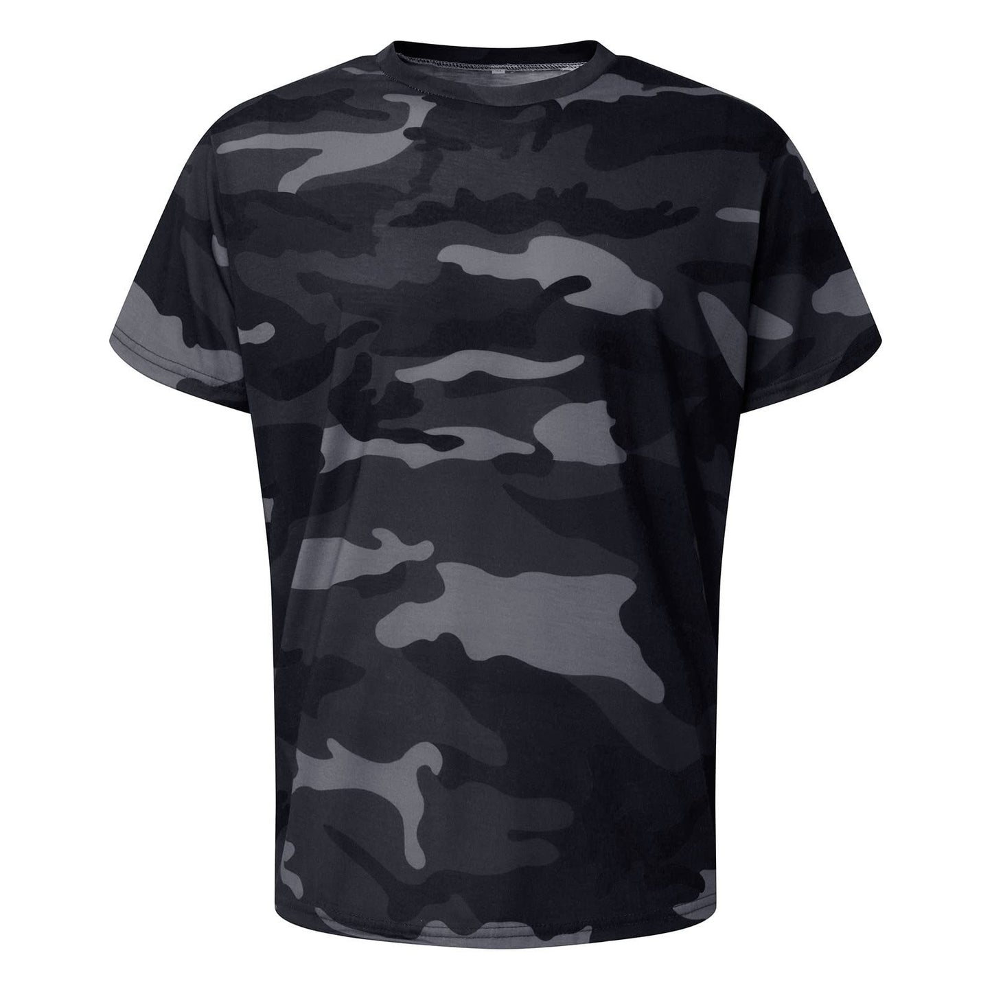 Casual Summer Camouflage Short Sleeve Shirt Plus Size Outdoor Fashion Tees Trendy Blouse T Shirt