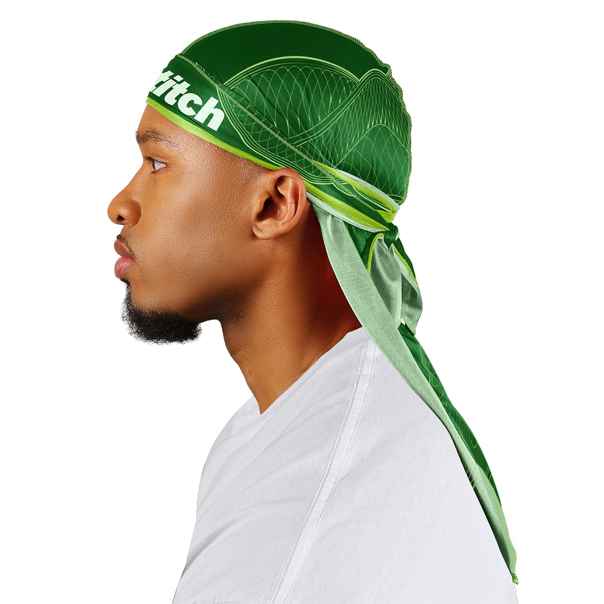 Superstitch Supersilky Ultra Silky Durag x Wavebuilder | 30+ Styles Premium Designer Durags for Men | 360 Waves |Camo Camouflage (Five Star)