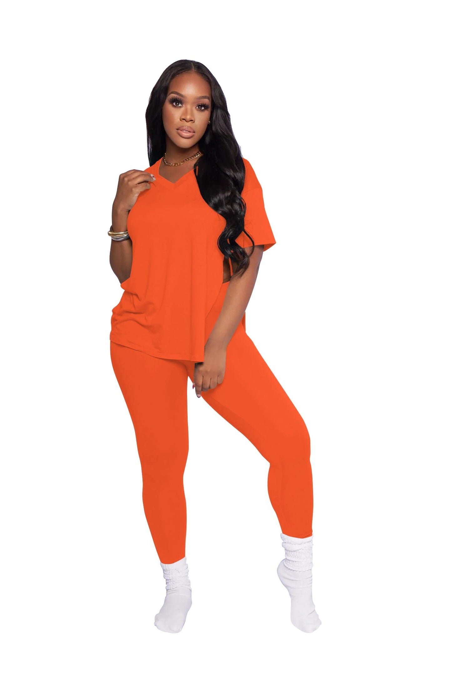 Mrskoala Lounge Sets for Women Two Piece Outfits Pullover Tops and Long Pants Tracksuit Sweatsuits