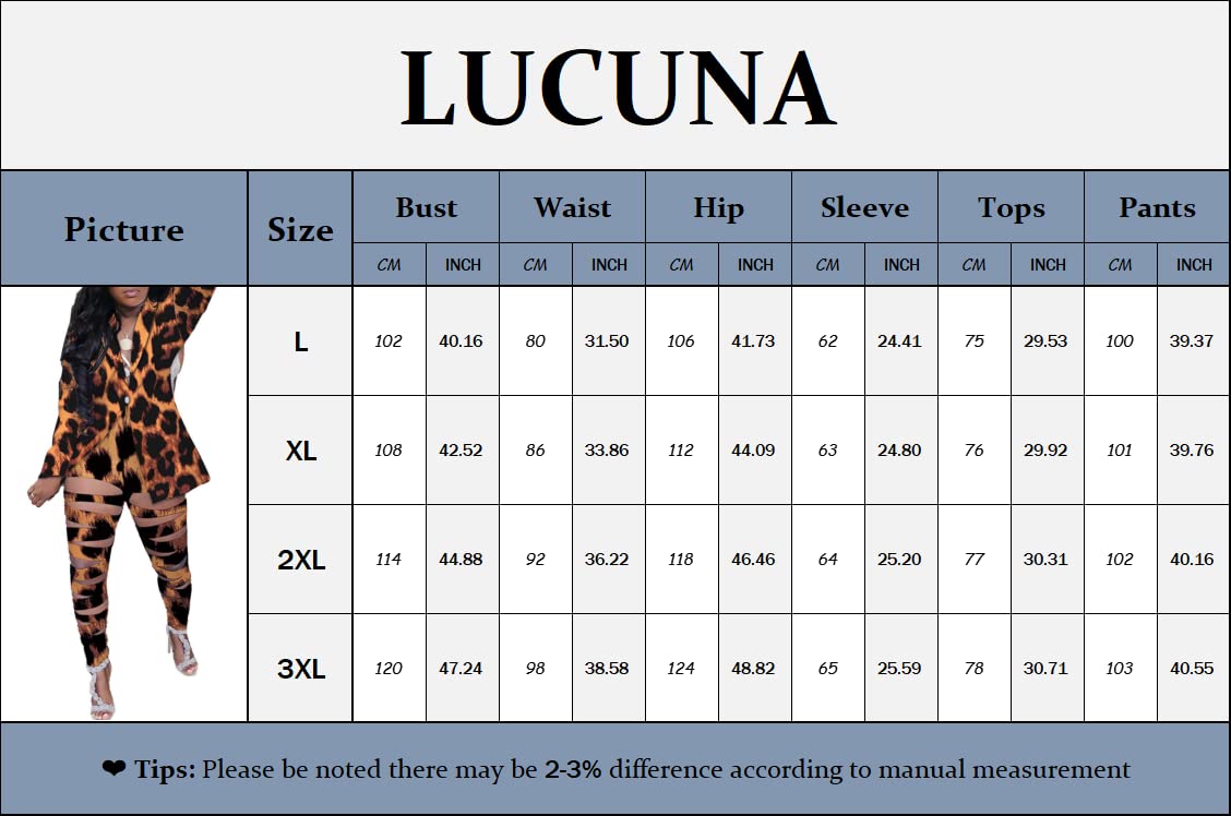 Lucuna Women's Sexy 2 Piece Club Outfits Open Front Blazer + Bodycon Pants Long Stockings Set