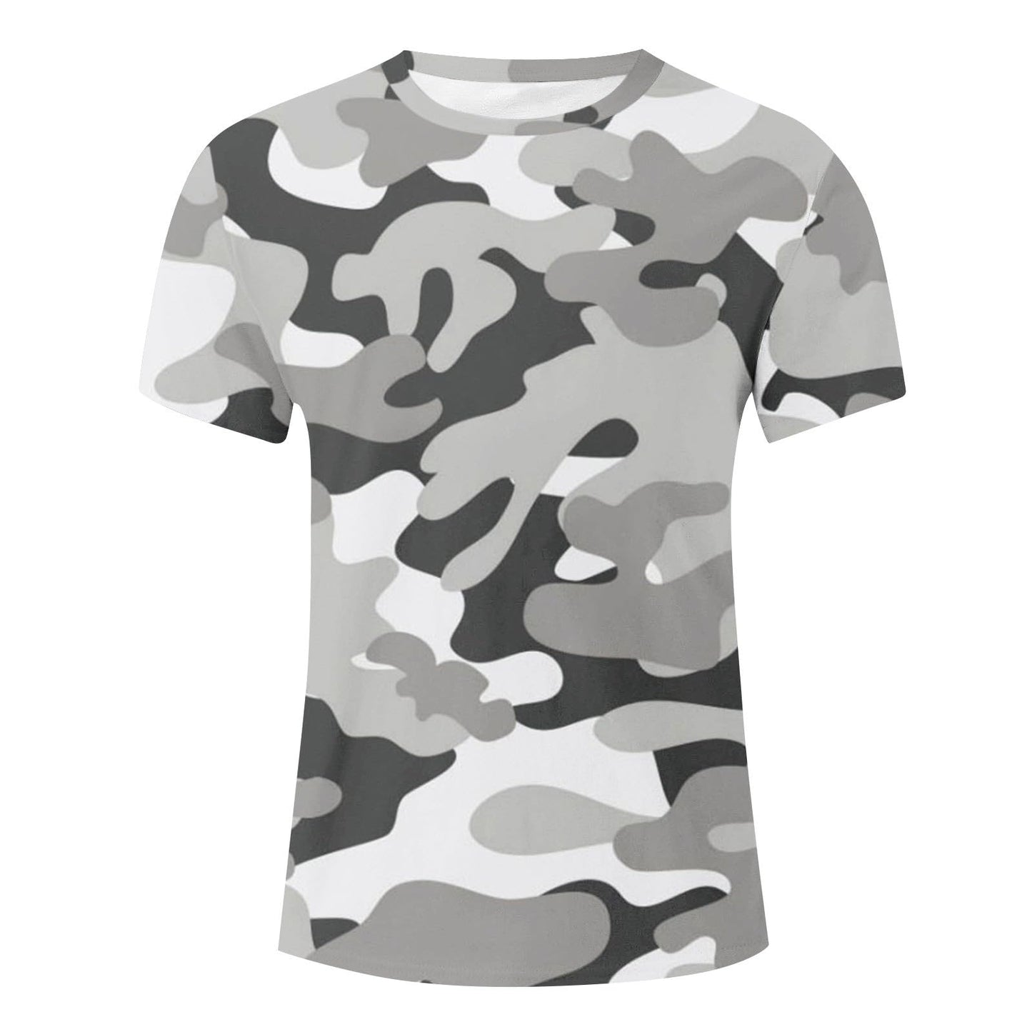 Casual Summer Camouflage Short Sleeve Shirt Plus Size Outdoor Fashion Tees Trendy Blouse T Shirt