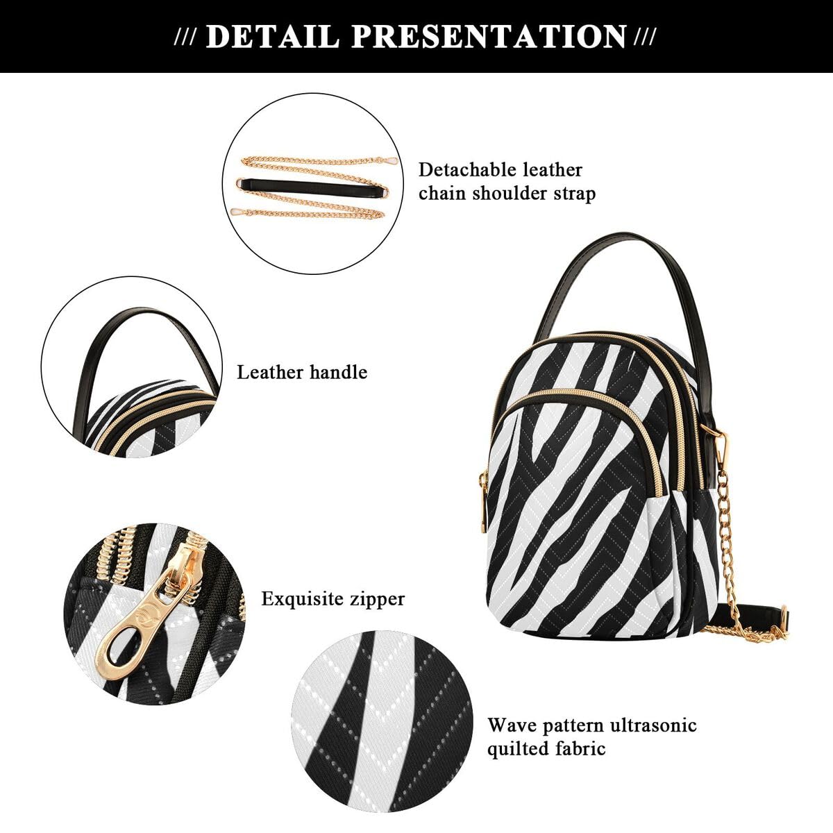 ALAZA Hipster Camouflage Army Print Crossbody Bag Small Shoulder Handbags Leather Purse for Women