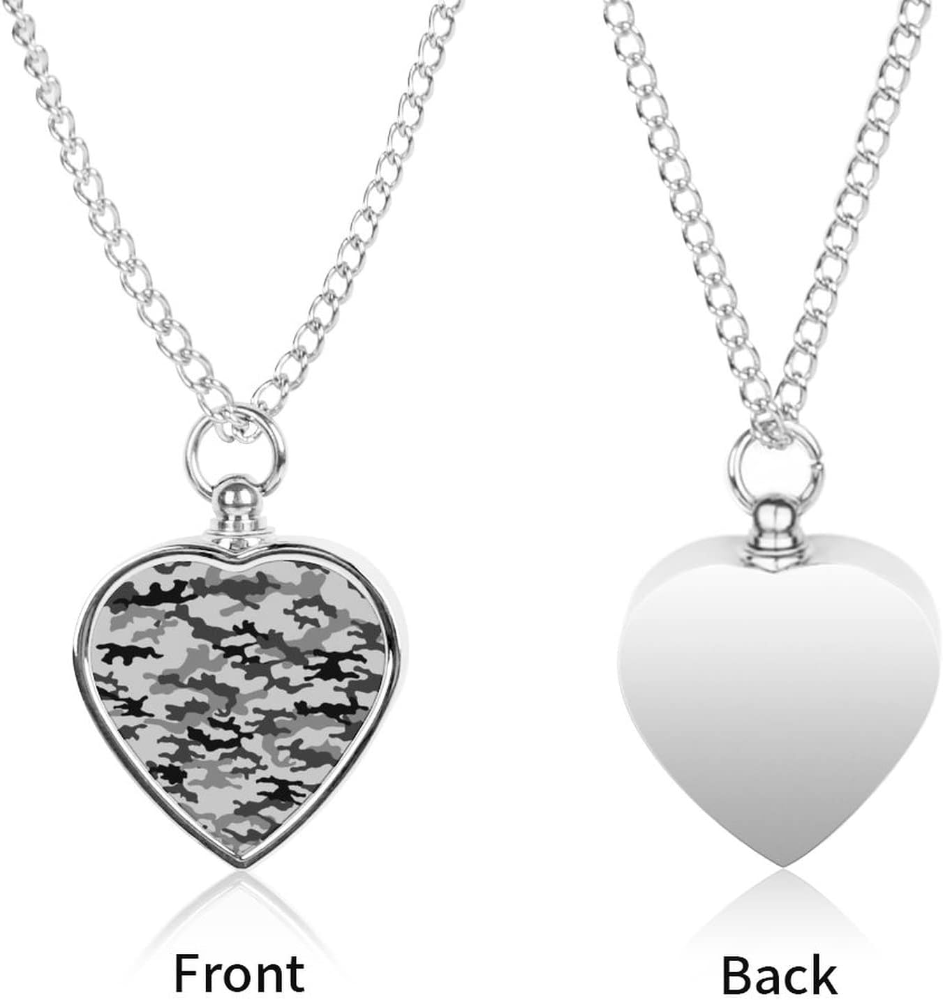 Oyihfvs Pet Urn Necklace Pendant Jewelry, Keepsake Memorial Necklace for Men Women Gift, Alloy Dog Necklace Keychain Tag