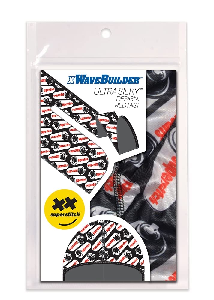 Superstitch Supersilky Ultra Silky Durag x Wavebuilder | 30+ Styles Premium Designer Durags for Men | 360 Waves |Camo Camouflage (Five Star)