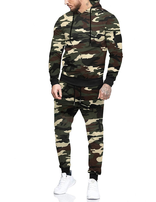 COOFANDY Men's Tracksuit 2 Piece Hooded Athletic Sweatsuits Casual Running Jogging Sport Suit Sets