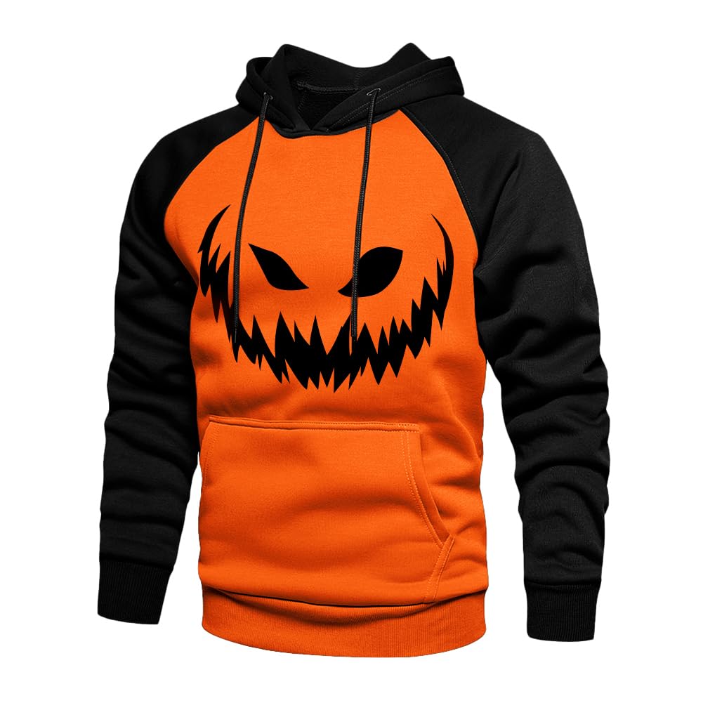 LBL Leading the Better Life Men's Solid Pullover Hoodies Sports Soft Blend Fleece Hooded Sweatshirts with Kangaroo Pocket