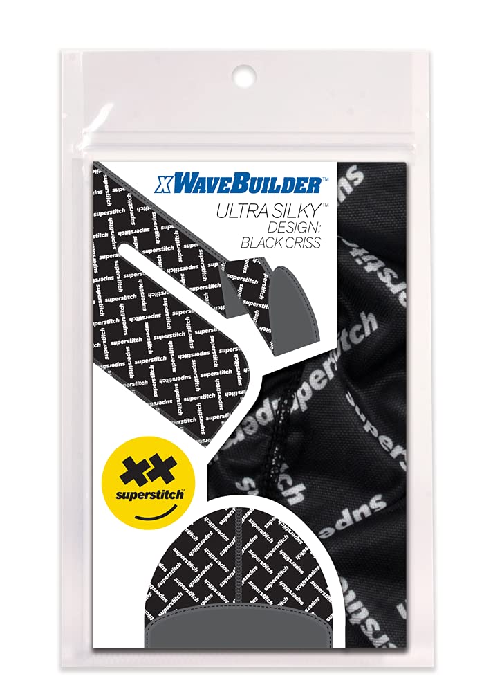 Superstitch Supersilky Ultra Silky Durag x Wavebuilder | 30+ Styles Premium Designer Durags for Men | 360 Waves |Camo Camouflage (Five Star)