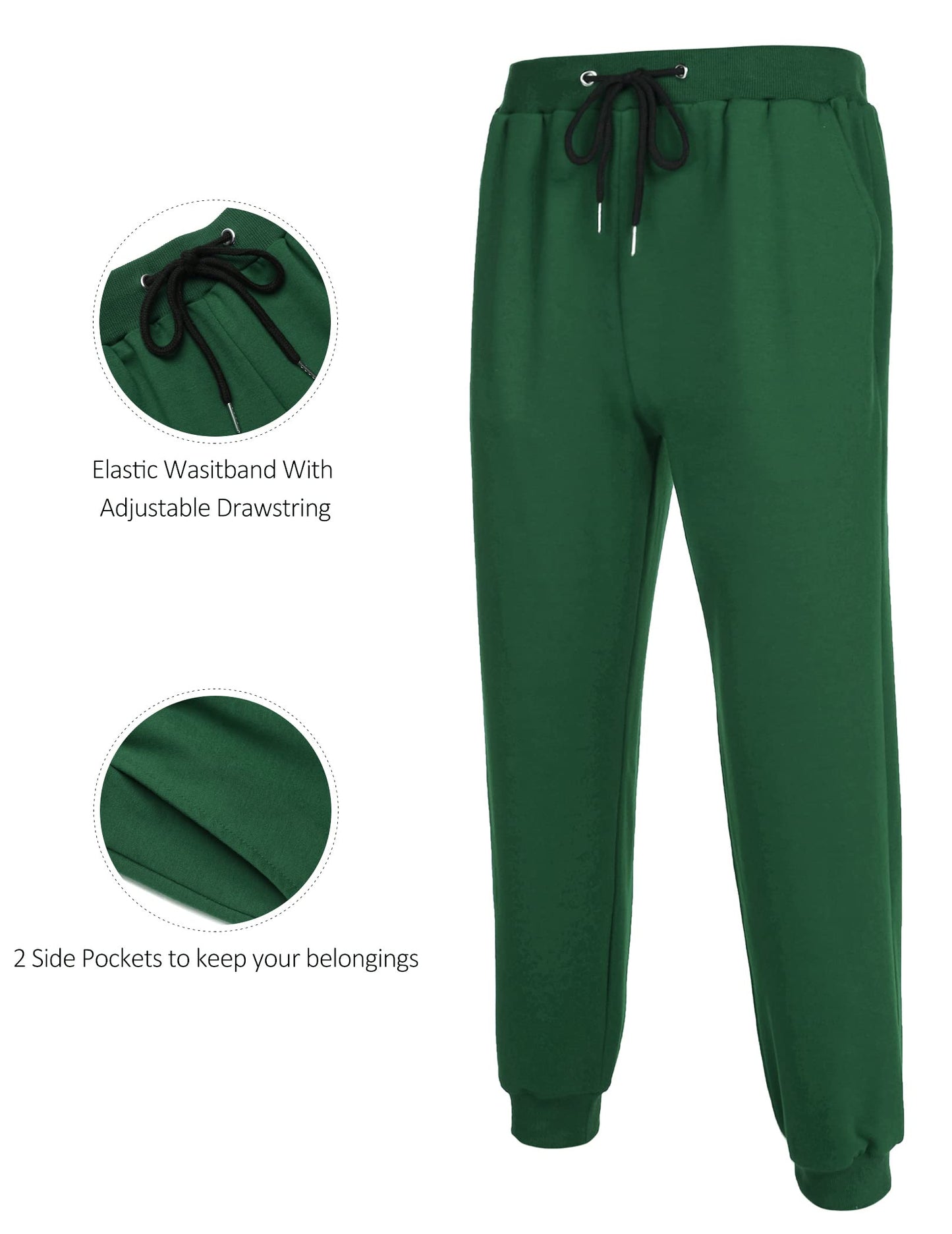 COOFANDY Men's Tracksuit 2 Piece Hooded Athletic Sweatsuits Casual Running Jogging Sport Suit Sets