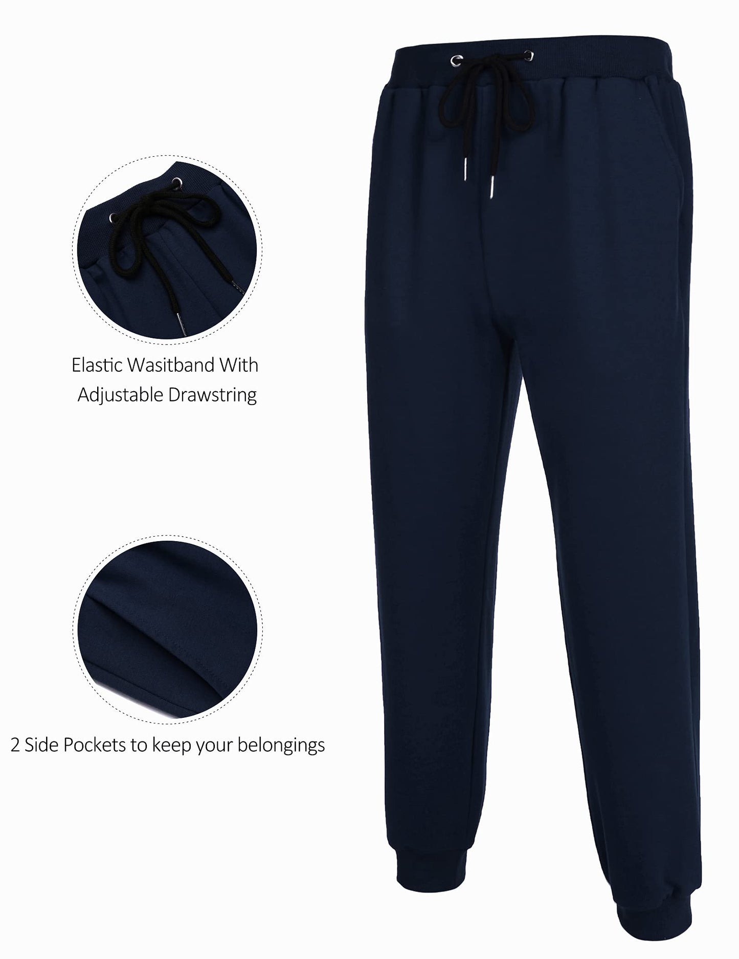 COOFANDY Men's Tracksuit 2 Piece Hooded Athletic Sweatsuits Casual Running Jogging Sport Suit Sets