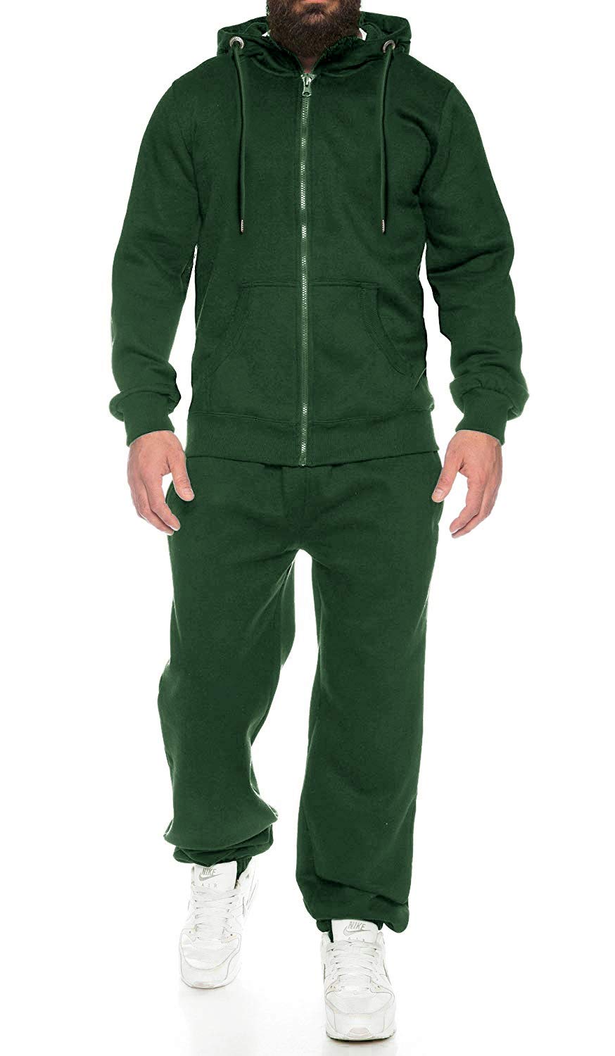 COOFANDY Sweatsuits for Men 2 Piece tracksuit Sets Full Zip Hoodie Sweatpants for Men Casual Sports Jogging Suits S-4XL