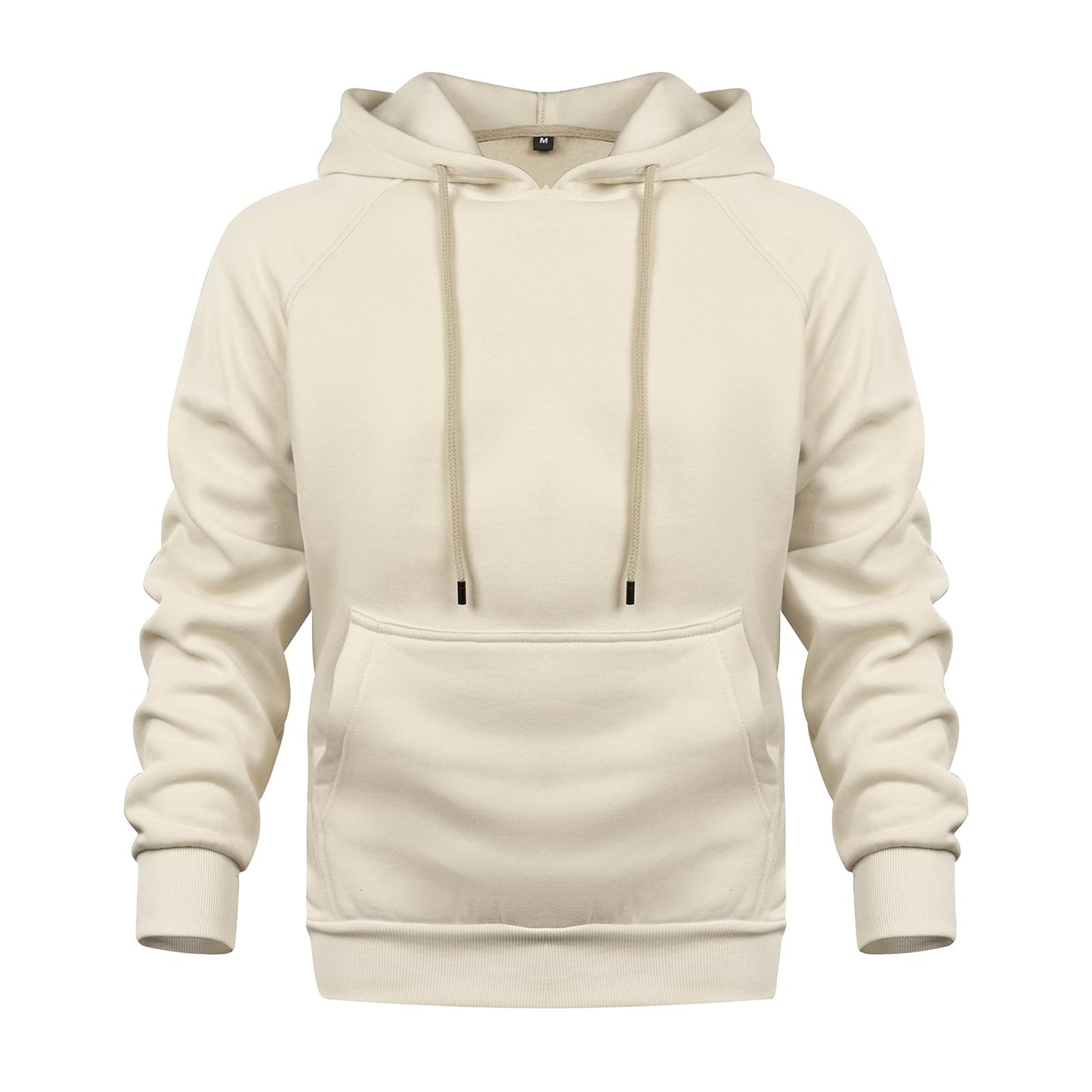 LBL Leading the Better Life Men's Solid Pullover Hoodies Sports Soft Blend Fleece Hooded Sweatshirts with Kangaroo Pocket