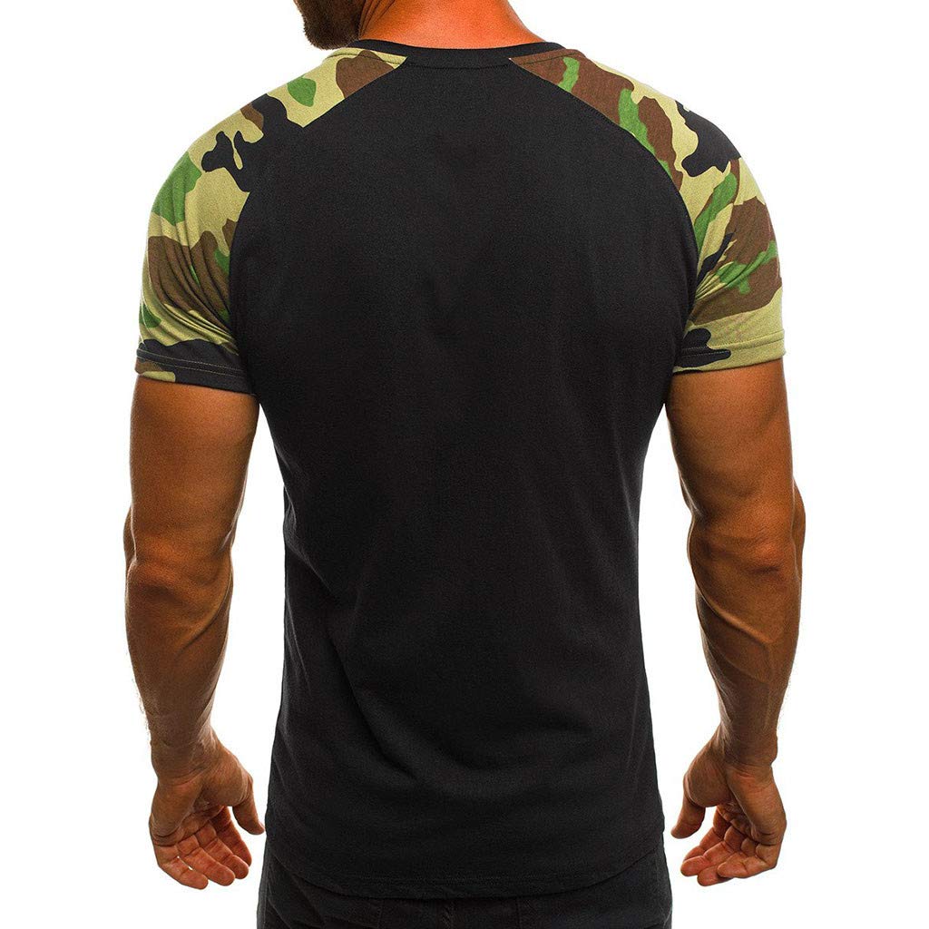 Casual Summer Camouflage Short Sleeve Shirt Plus Size Outdoor Fashion Tees Trendy Blouse T Shirt