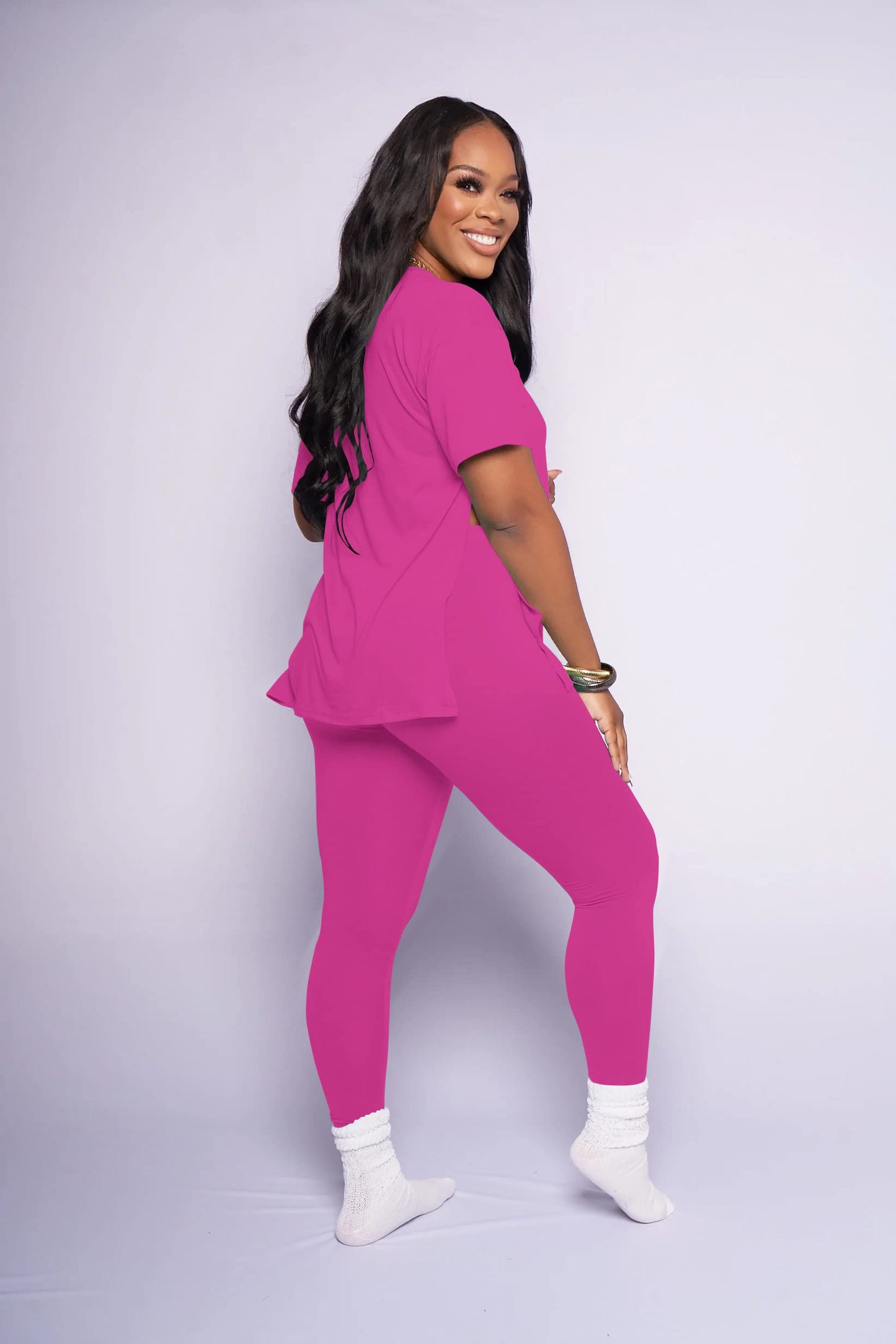 Mrskoala Lounge Sets for Women Two Piece Outfits Pullover Tops and Long Pants Tracksuit Sweatsuits