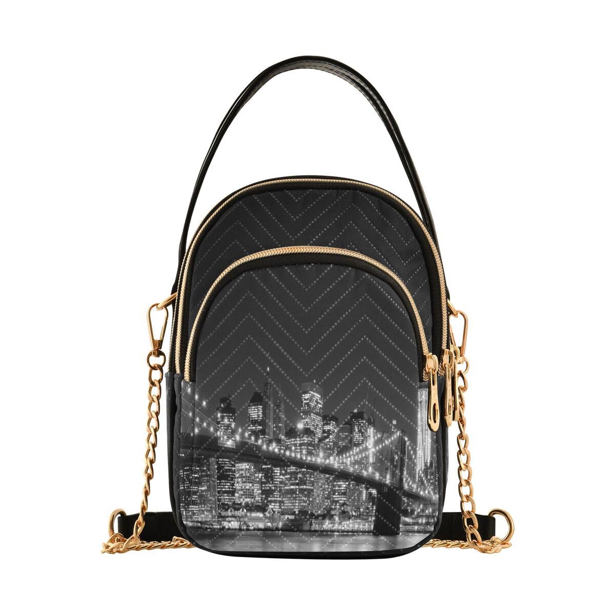 ALAZA Hipster Camouflage Army Print Crossbody Bag Small Shoulder Handbags Leather Purse for Women