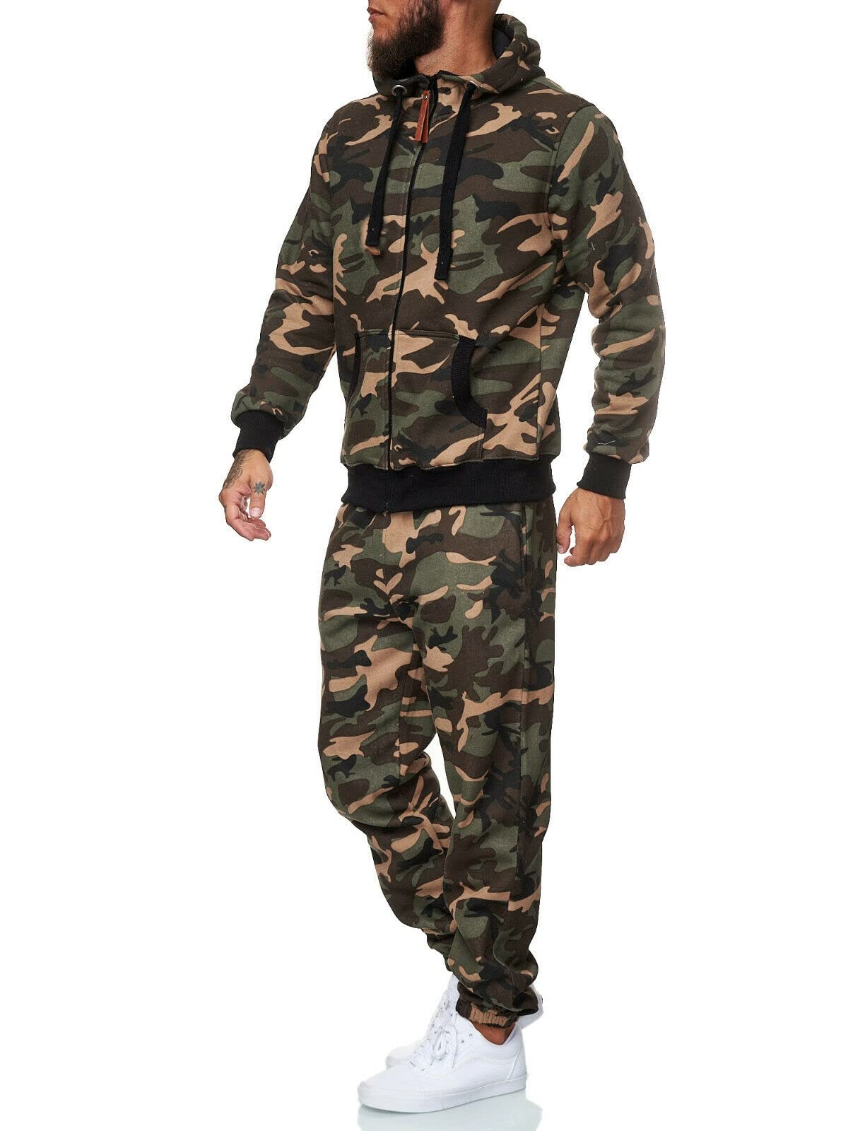 HHGKED Sweat suits men Tracksuits 2 Piece sets Athletic Jogging suits Casual Outfits for men