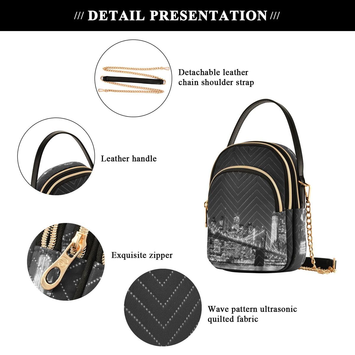 ALAZA Hipster Camouflage Army Print Crossbody Bag Small Shoulder Handbags Leather Purse for Women