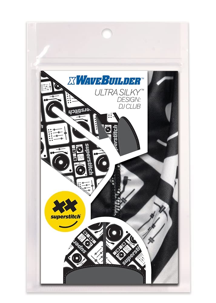 Superstitch Supersilky Ultra Silky Durag x Wavebuilder | 30+ Styles Premium Designer Durags for Men | 360 Waves |Camo Camouflage (Five Star)