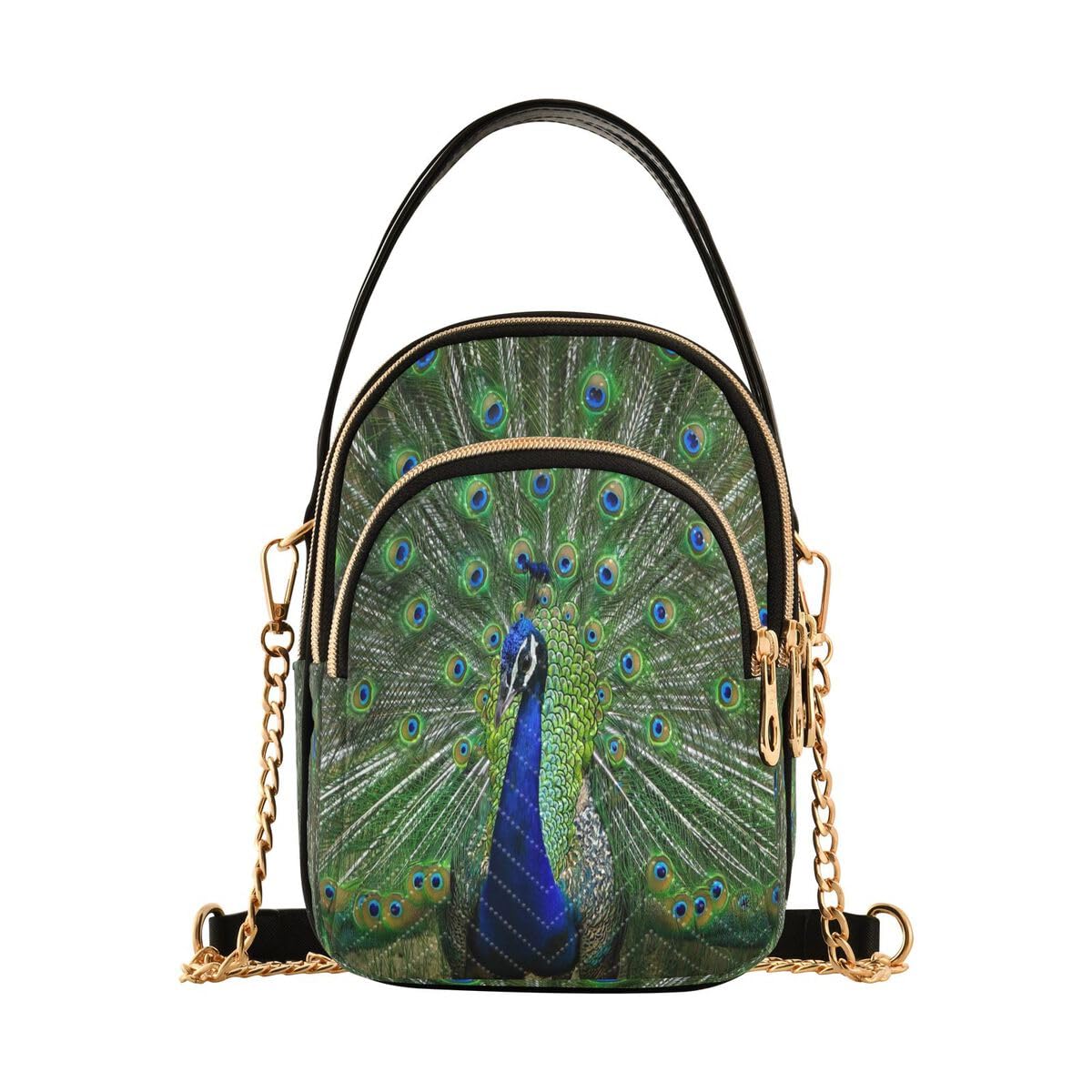 ALAZA Hipster Camouflage Army Print Crossbody Bag Small Shoulder Handbags Leather Purse for Women